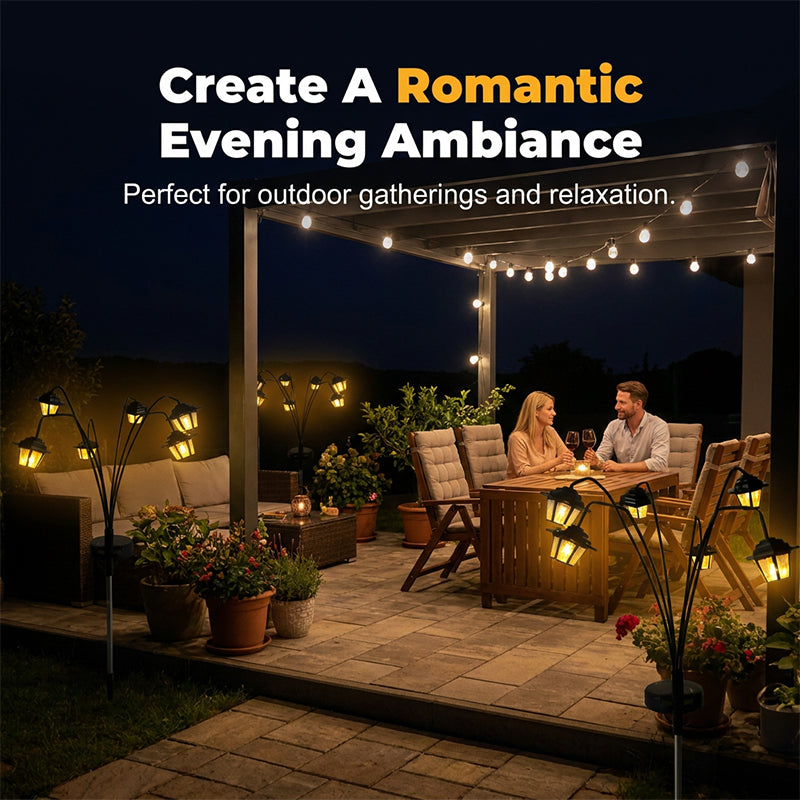 Light Up Pathways Instantly! Vintage Solar Dusk-to-Dawn Garden Lights