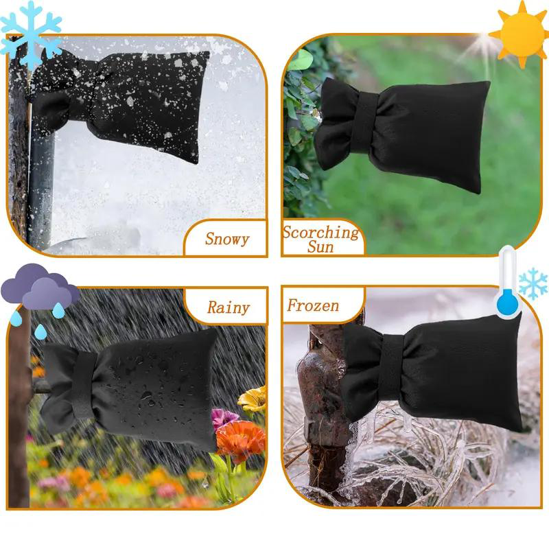 Outdoor Waterproof Faucet Covers with Reflective Strips
