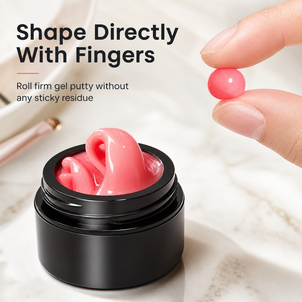 Sculpt Nail Art Instantly! No-Mess Semi-Solid 3D Gel