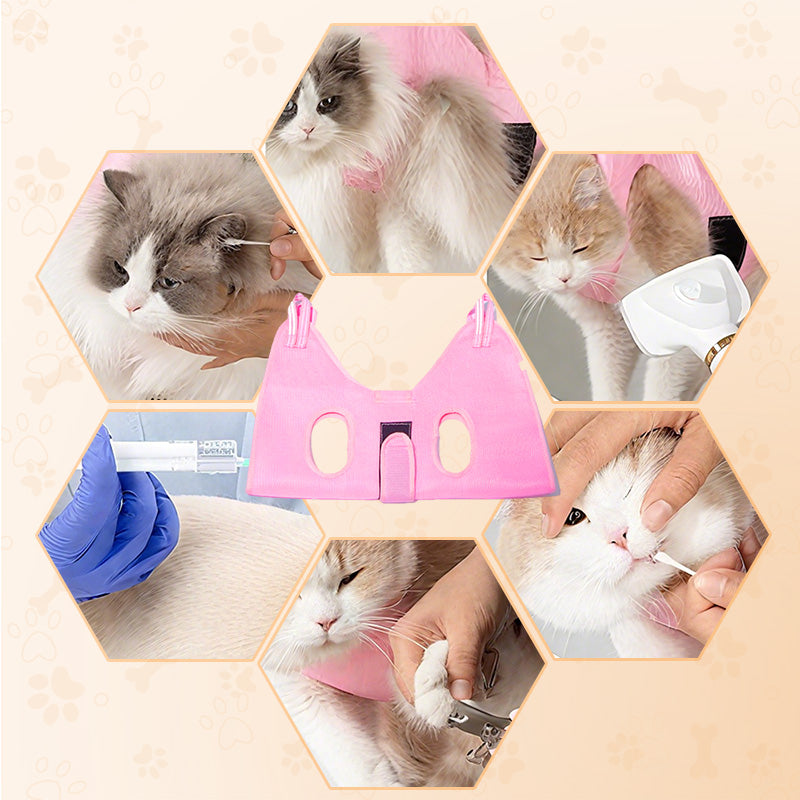 Groom Pets Stress-Free Instantly! Breathable Nail Trimming Hammock
