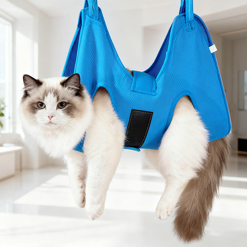 Groom Pets Stress-Free Instantly! Breathable Nail Trimming Hammock
