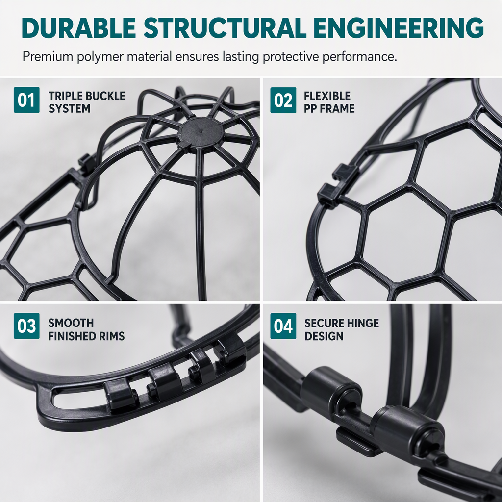 Baseball Cap Washer and Protector Cage