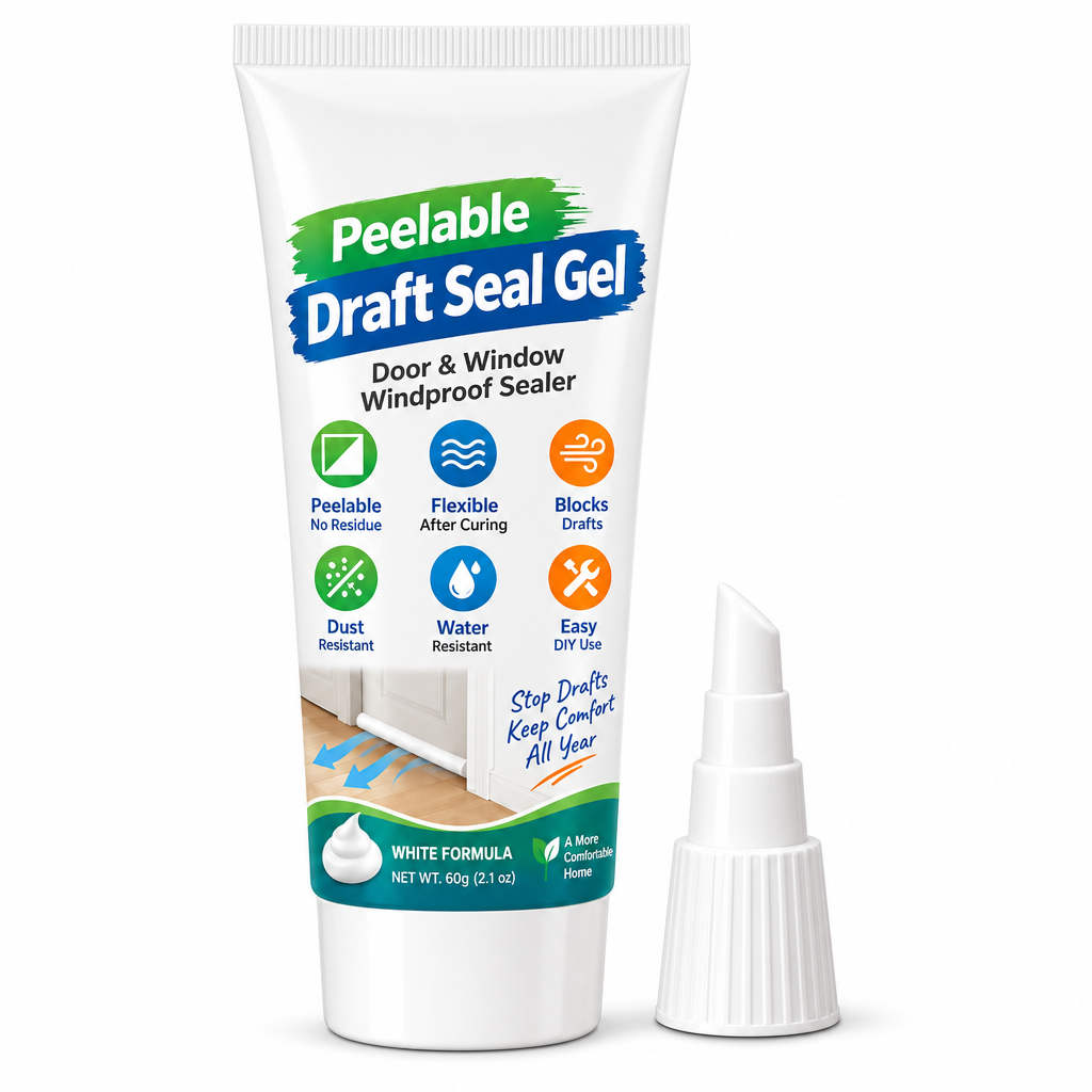 Stop Cold Drafts Instantly! Peelable Window & Door Sealant