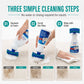 Clean Rugs & Sofas Instantly! Waterless Fabric Foam Cleaner
