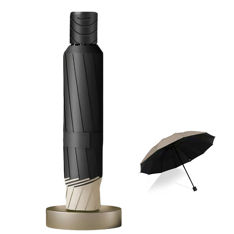 Stay Bone-Dry Instantly! 130cm 12-Rib Windproof Family Umbrella