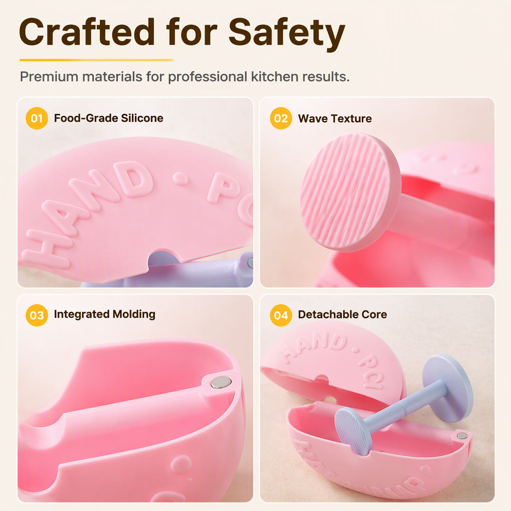 Grip Hot Pans Instantly! Cute Donut Silicone Pinch Mitts