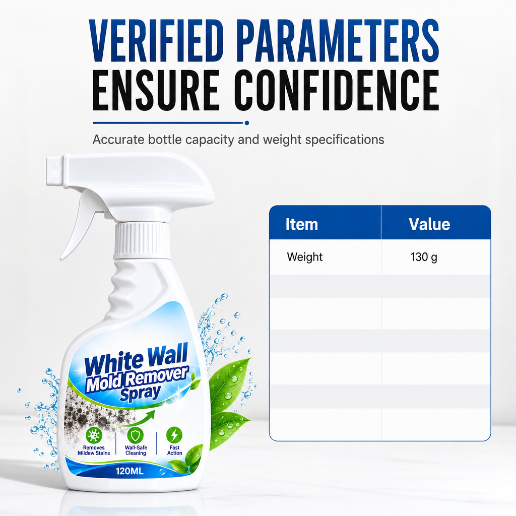 Remove Wall Mold Instantly! Fast-Acting Mildew Remover Spray