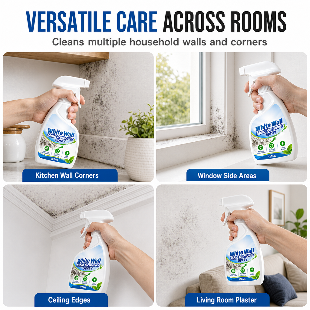 Remove Wall Mold Instantly! Fast-Acting Mildew Remover Spray