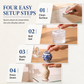 Secure Collectibles Instantly! Reusable Clear Museum Gel