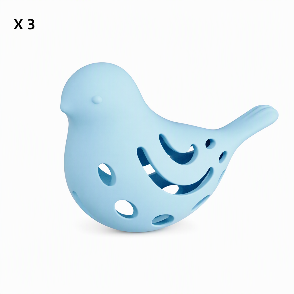 Dispense Treats Instantly! Bird-Shaped Silicone Pet Treat Toy
