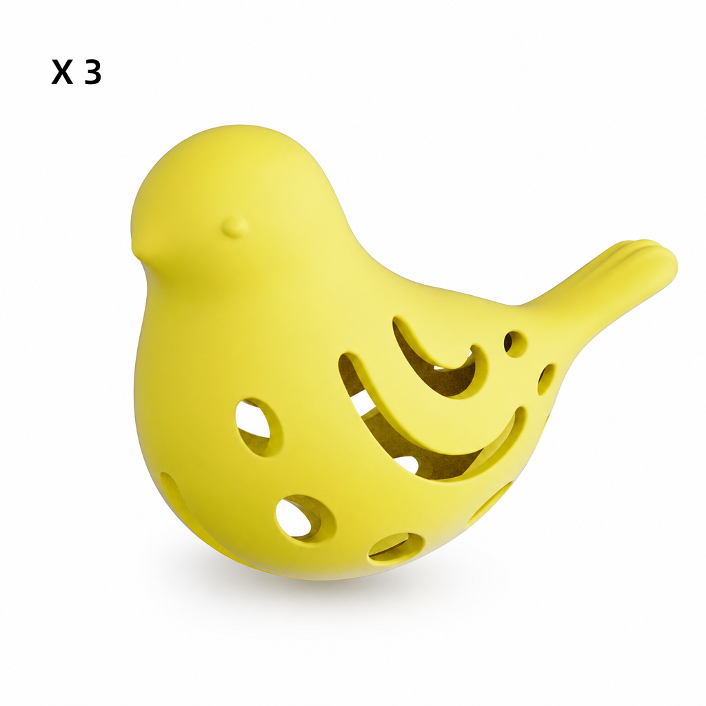 Dispense Treats Instantly! Bird-Shaped Silicone Pet Treat Toy