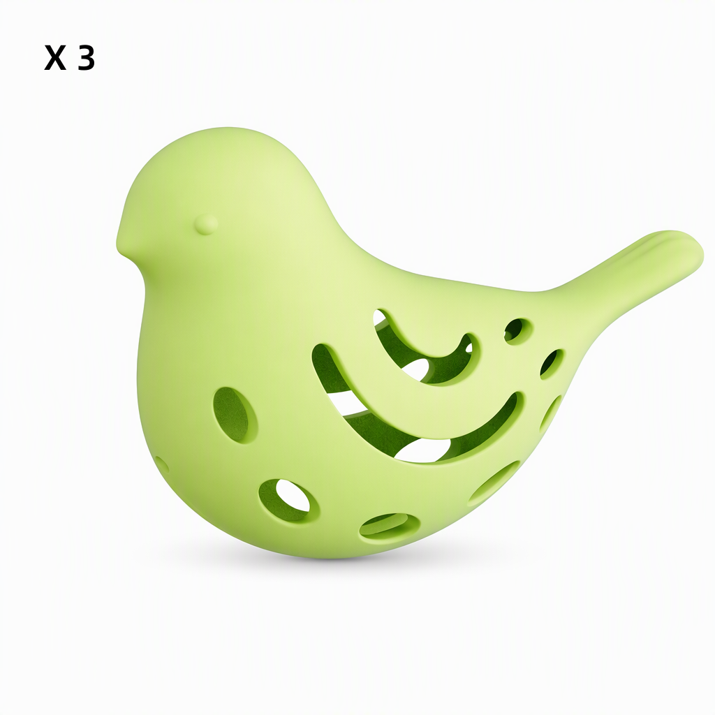 Dispense Treats Instantly! Bird-Shaped Silicone Pet Treat Toy