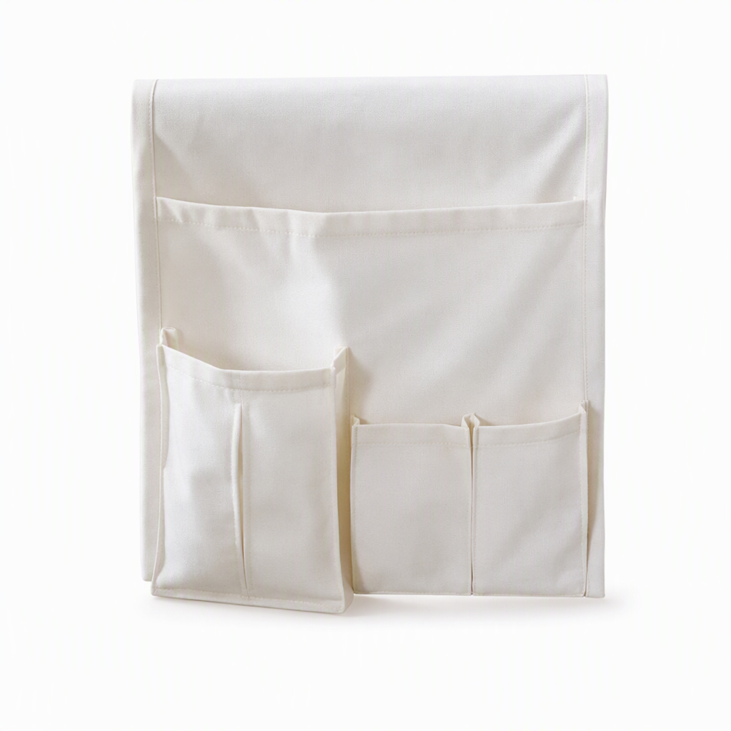 Canvas Sofa Armrest Organizer with Pockets