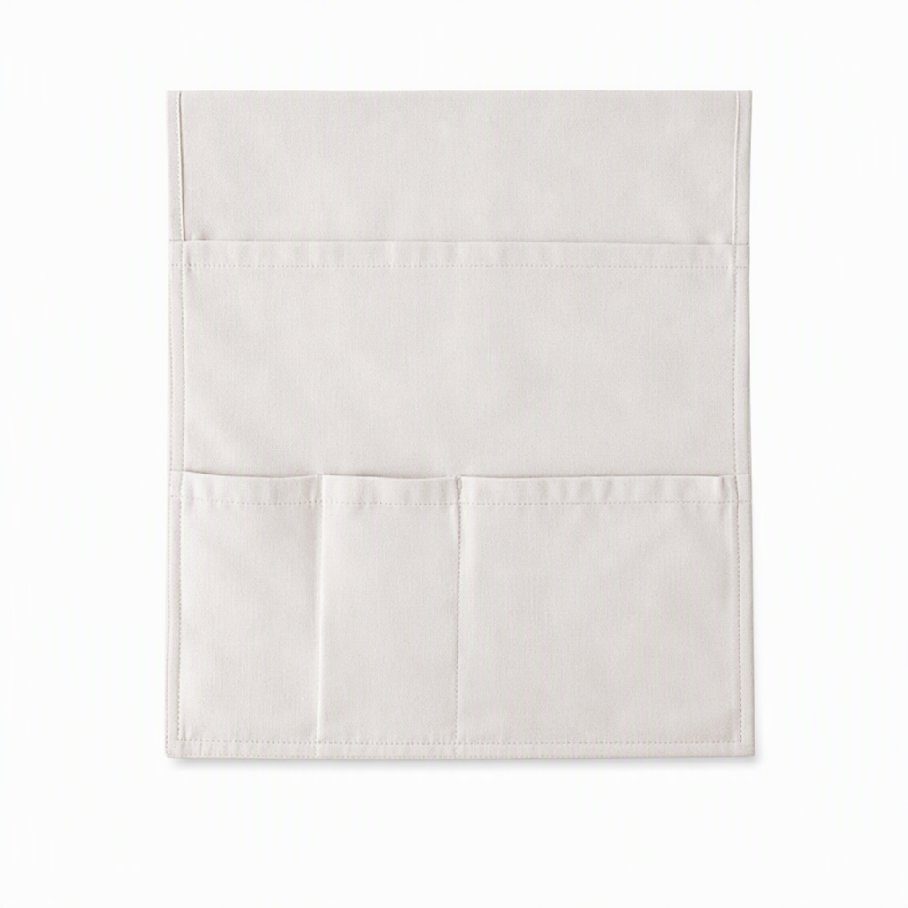 Canvas Sofa Armrest Organizer with Pockets
