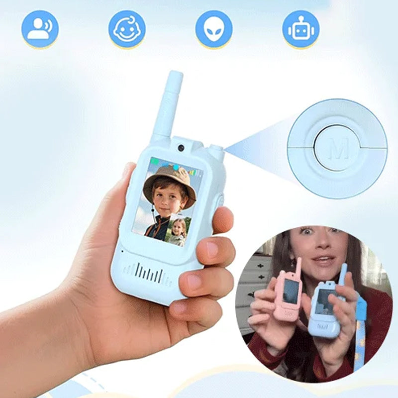 Video Call Instantly! Kids Video Walkie Talkies with 400m Range