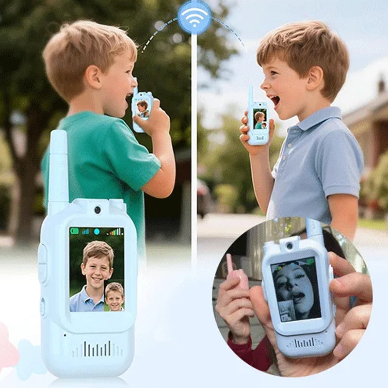 Video Call Instantly! Kids Video Walkie Talkies with 400m Range