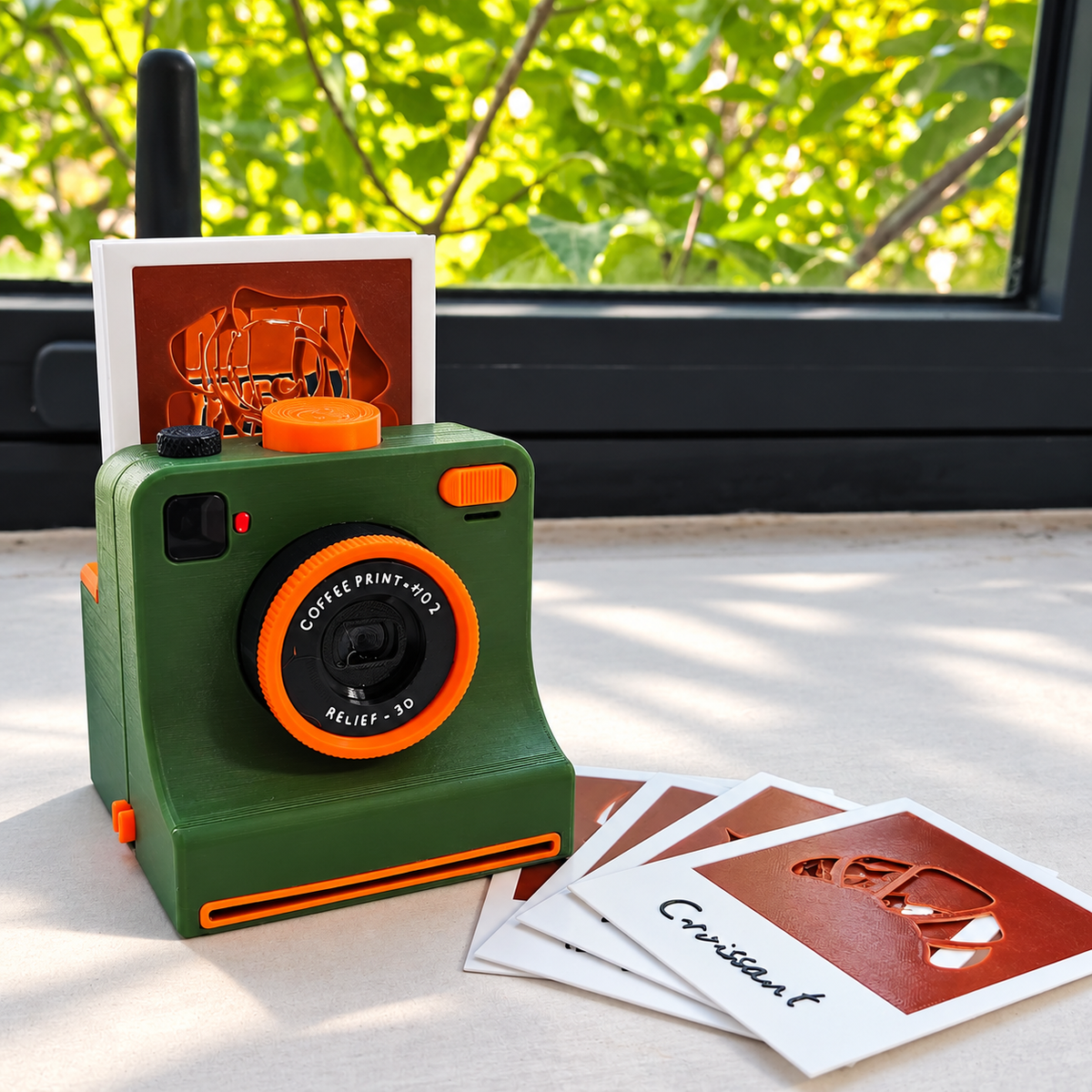 Create Latte Art Instantly! 30-Stencil Mechanical Coffee Printer