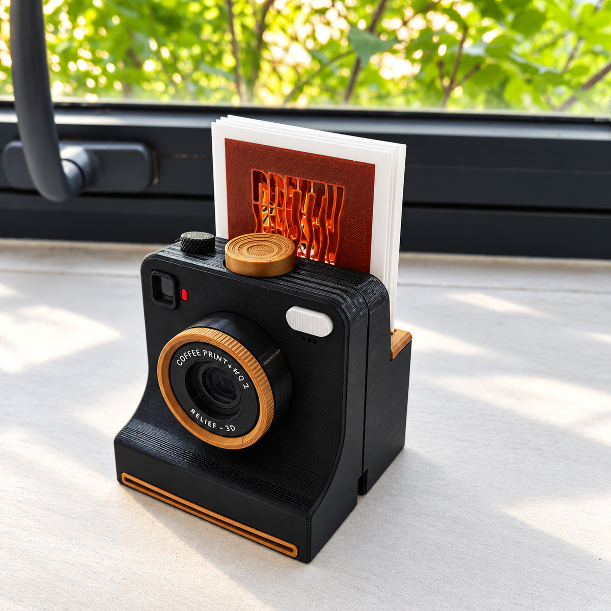 Create Latte Art Instantly! 30-Stencil Mechanical Coffee Printer