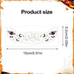 Scare Everyone Instantly! Waterproof Halloween Face Tattoo Stickers