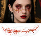 Scare Everyone Instantly! Waterproof Halloween Face Tattoo Stickers