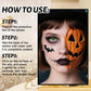 Scare Everyone Instantly! Waterproof Halloween Face Tattoo Stickers