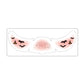 Scare Everyone Instantly! Waterproof Halloween Face Tattoo Stickers