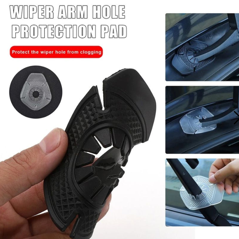 Block Wiper Debris Instantly! Silicone Wiper Arm Hole Protector Pads