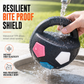 Play Fetch & Tug Instantly! Interactive Dog Soccer Ball with Grab Tabs