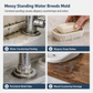 Foldable Silicone Faucet Splash Guard Mat