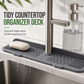 Foldable Silicone Faucet Splash Guard Mat