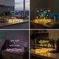 Create Glowing Art Instantly! Erasable Acrylic Drawing Board