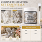 High Gloss Gypsum Angel Statue with Brush