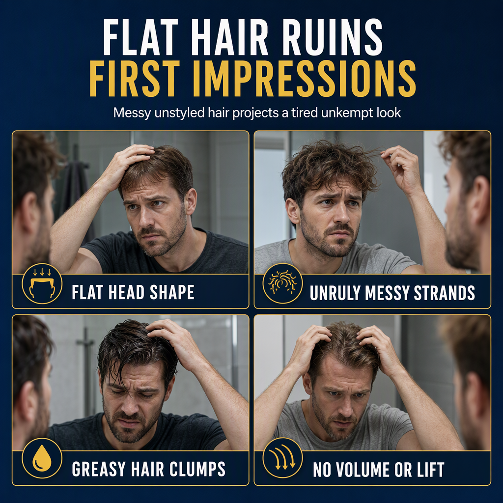 Style With Texture Instantly! Cologne-Scented Men's Styling Pomade