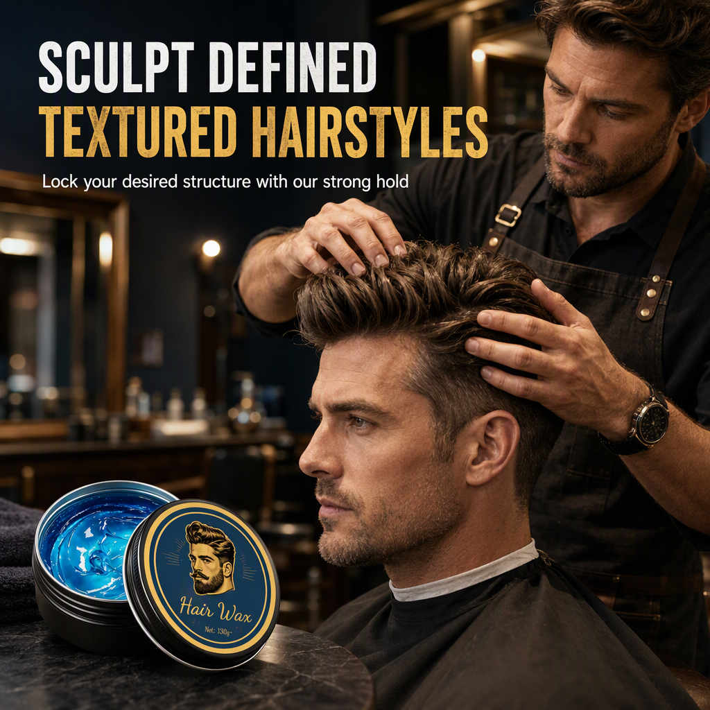 Style With Texture Instantly! Cologne-Scented Men's Styling Pomade