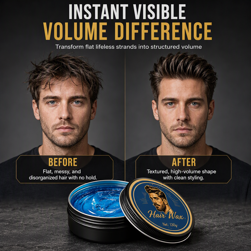 Style With Texture Instantly! Cologne-Scented Men's Styling Pomade