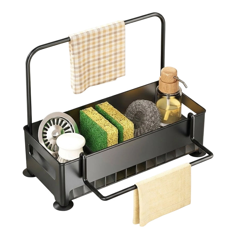 🧽 Multifunctional Sink Drain Rack for Kitchen Organization