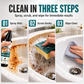 Erase Rust Stains Instantly! Ceramic & Limescale Remover Spray