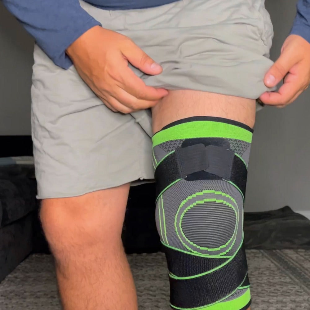 Support Your Knees Instantly! Flexible Compression Sleeve