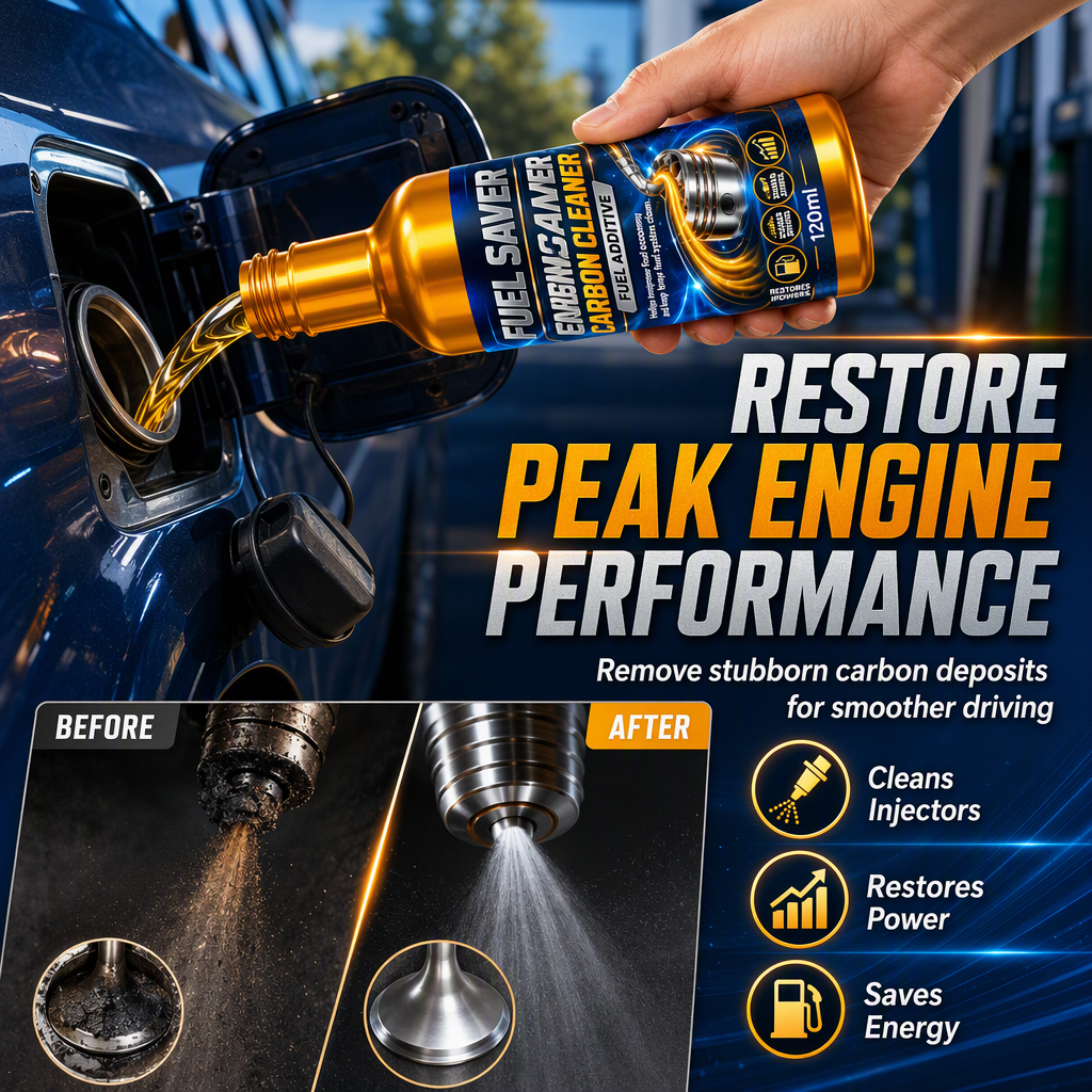 Restore Engine Power Instantly! Injector Carbon Cleaner Additive