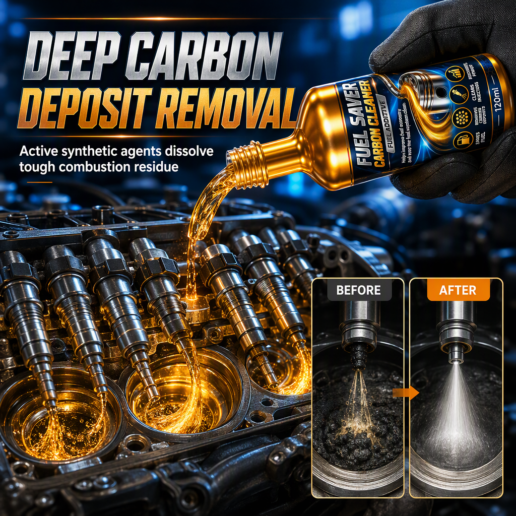 Restore Engine Power Instantly! Injector Carbon Cleaner Additive
