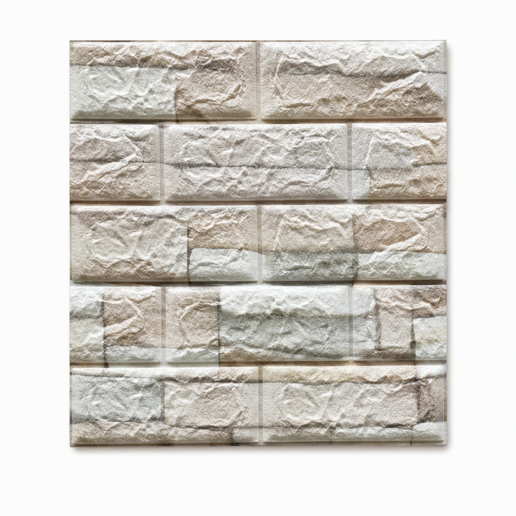 Transform Walls Instantly! Self-Adhesive 3D Brick Panels