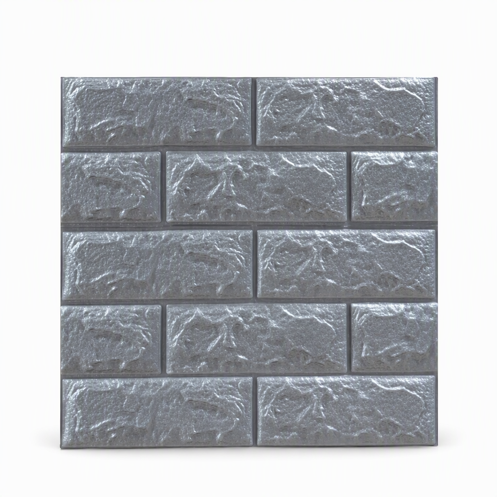 Transform Walls Instantly! Self-Adhesive 3D Brick Panels