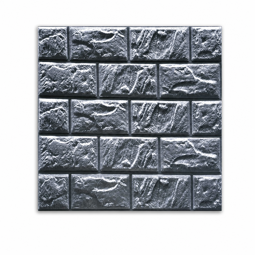 Transform Walls Instantly! Self-Adhesive 3D Brick Panels