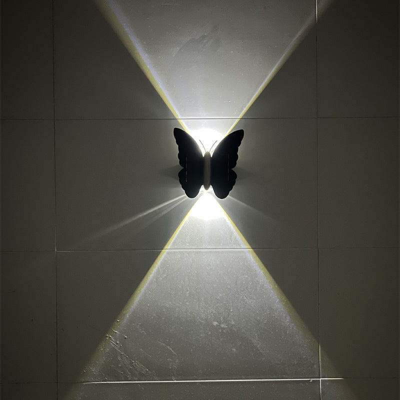 Light Up Walls Instantly! Solar Butterfly Wall Light