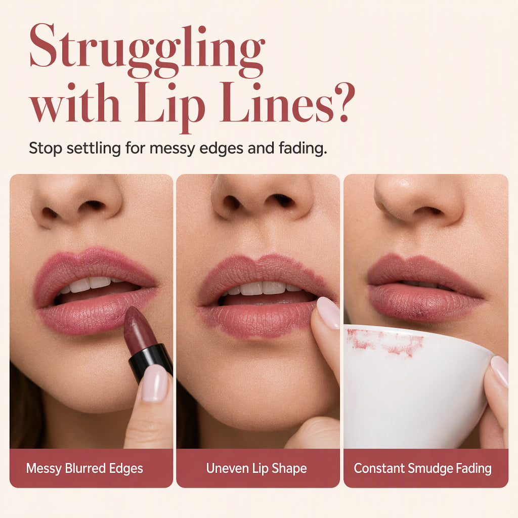 Define Lips Instantly! 2-in-1 Dual-Ended Matte Lip Liner & Lipstick