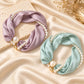 Add Timeless Elegance Instantly! Pearl Scarf Necklace