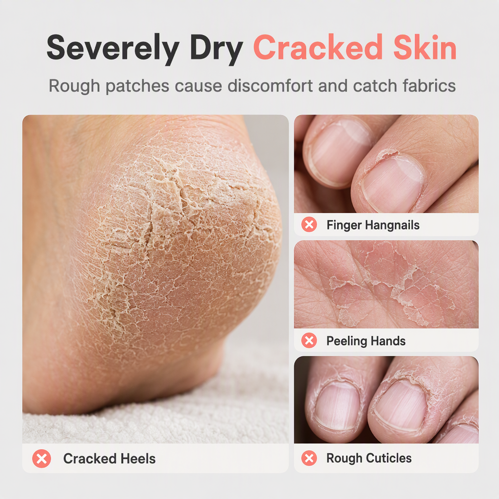 Heal Dry Hands & Heels Instantly! Squalane Moisture Balm Stick