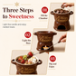 Melt Chocolate Instantly! Candle-Warmed Ceramic Fondue Mug
