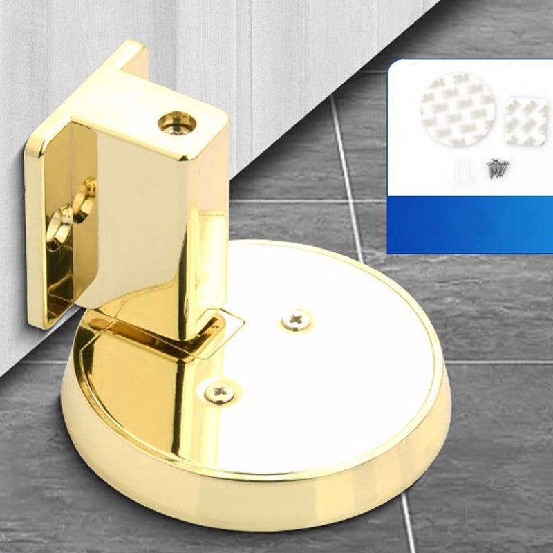 Hold Doors Open Instantly! Push-to-Lock Zinc Alloy Door Stopper