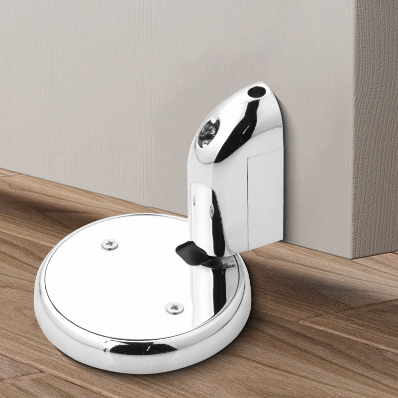 Hold Doors Open Instantly! Push-to-Lock Zinc Alloy Door Stopper